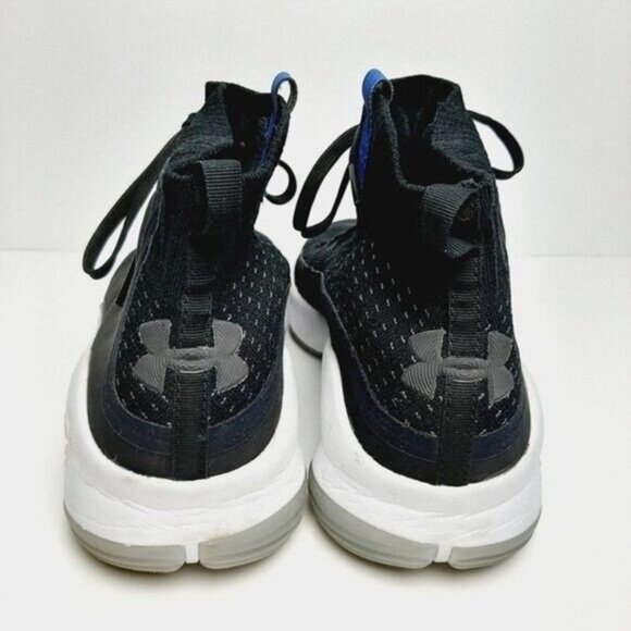 UNDER ARMOUR Curry 4 Basketball Athletic Shoes Black Youth Sz 6.5 - Picture 9 of 14